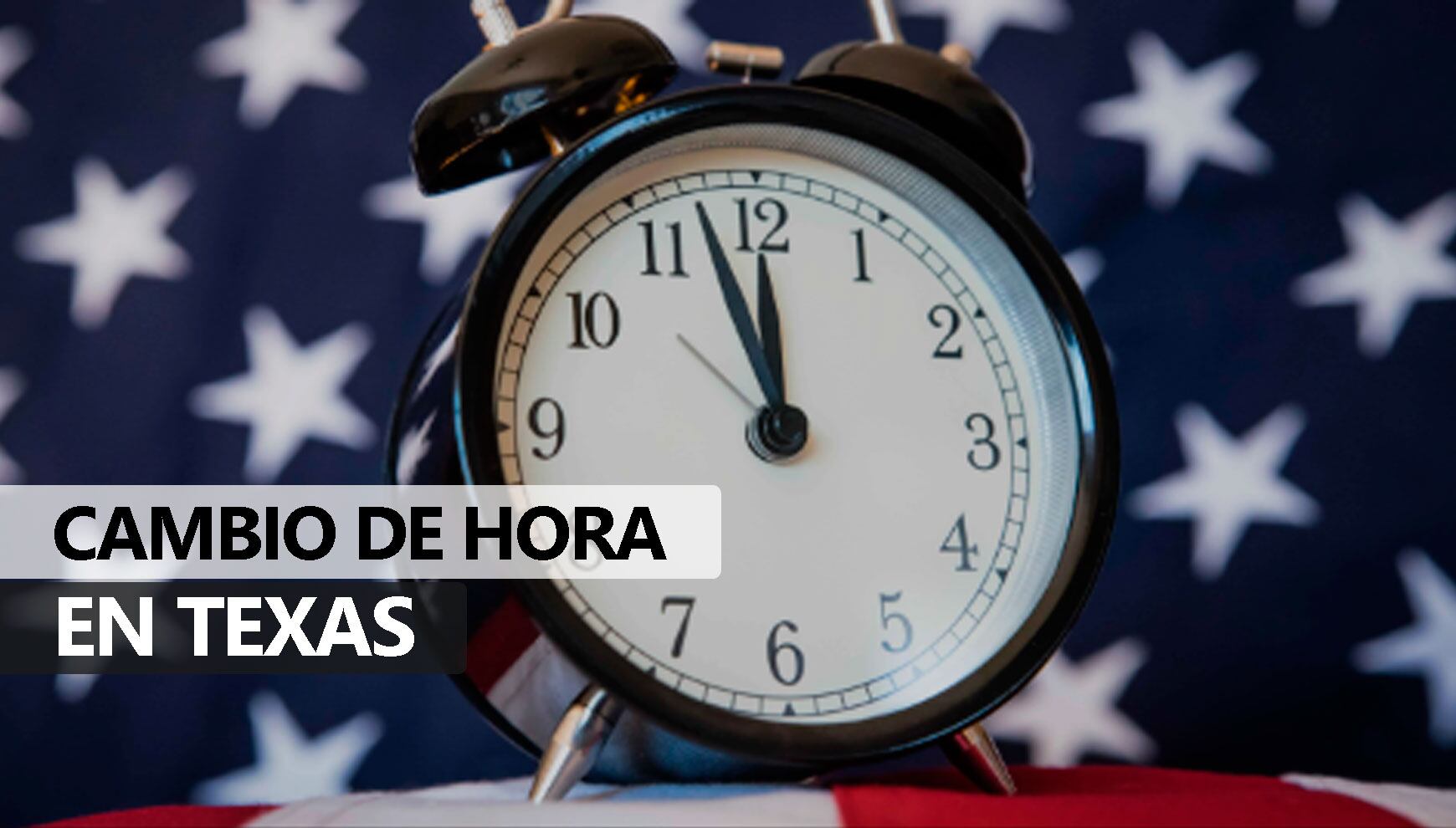 Al finalizar el horario de verano en Texas, los relojes se atrasarán una hora, dando paso al horario de invierno. (Foto: Composición Mix)