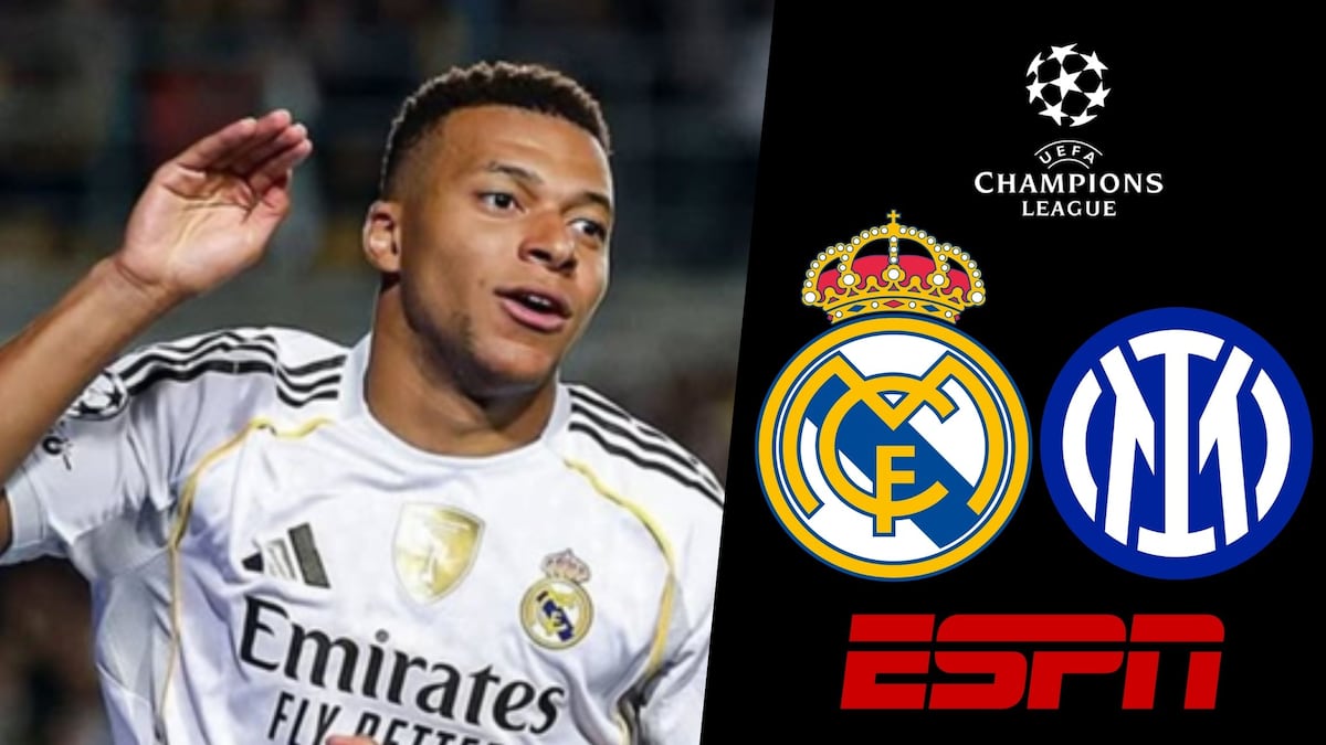 🕹️ ESPN HD y Disney Plus EN VIVO - Sigue el partido Real Madrid vs. Inter de Milán GRATIS por TV online