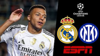 ESPN HD y Disney Plus transmitieron el triunfo del Real Madrid por 2-1 sobre el Inter de Milán por la Champions League