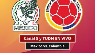 Canal 5 televisó el empate de México vs. Colombia (1-1) en amistoso internacional