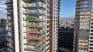 En venta torres ‘adornadas’ con grafiti en Los Ángeles que costaron US$ 1,200 millones