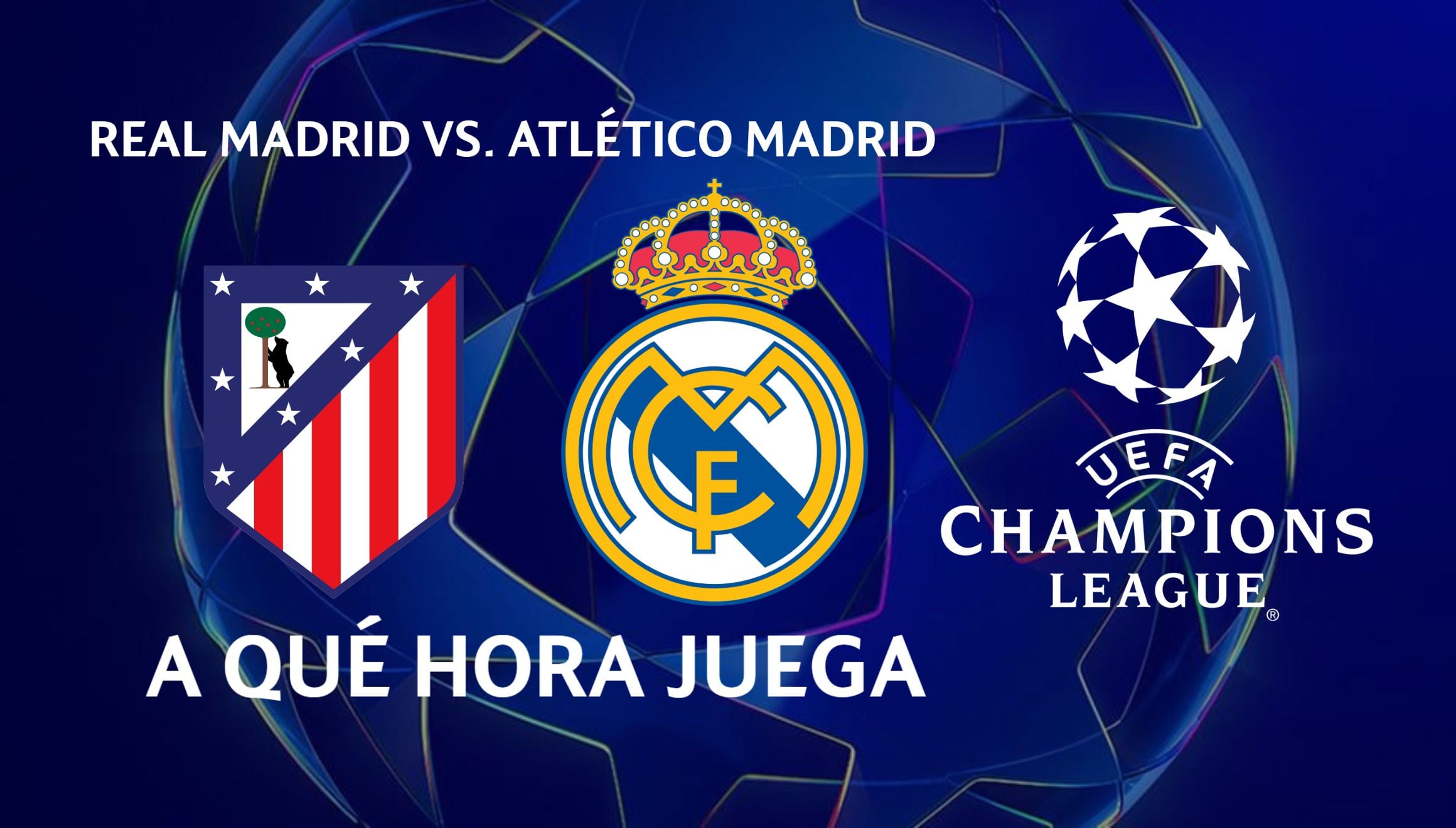 Consulta la hora exacta del clásico Atlético Madrid vs. Real Madrid de vuelta de octavos de final de la UEFA Champions League 2024/25 y prepárate para un duelo electrizante. (Crédito: uefa.com / Gestión Mix)