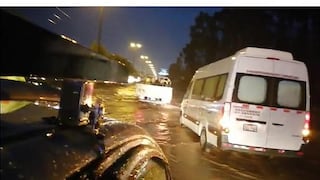 Carretera Central: activación de quebradas bloquea el tránsito en el tramo Pasco - Huánuco