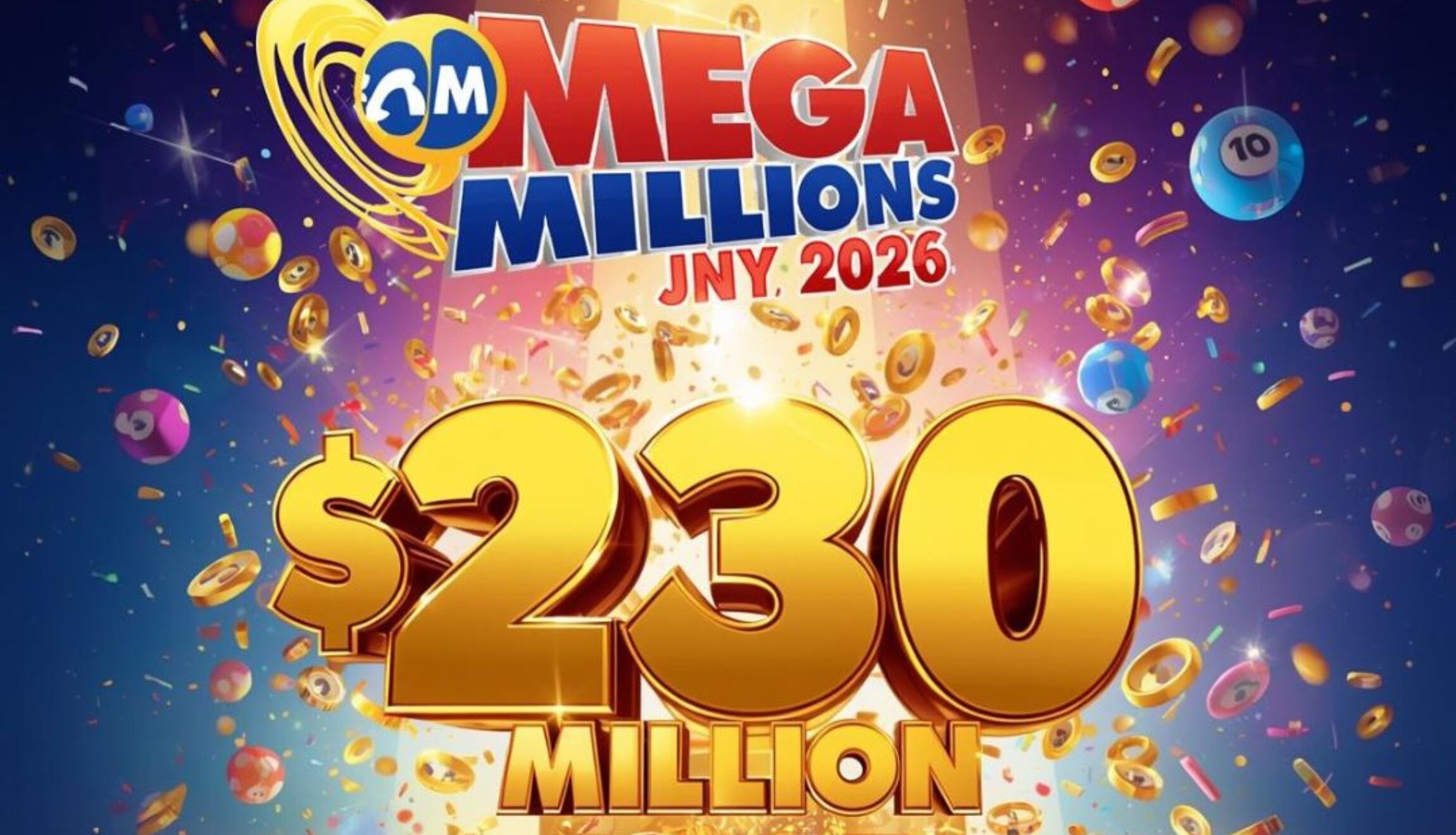 Revisa quién se ha llevado el Mega Millions de este viernes 16 de enero de 2026, consultando todos los resultados oficiales y números ganadores. (Foto: Imagen creada por Gestión Mix utilizando la IA de Canva)