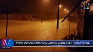 Piura soportó lluvia por más de 14 horas y deja a varios distritos sin agua potable