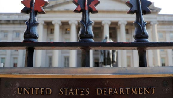 La sede del Departamento del Tesoro de EEUU en Washington, foto tomada el 6 de agosto de 2018. REUTERS/Brian Snyder