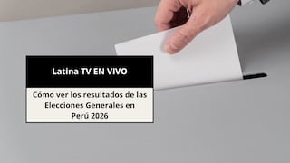 Latina TV EN VIVO GRATIS — cómo ver los resultados de las Elecciones Generales en Perú 2026 hoy por TV abierta