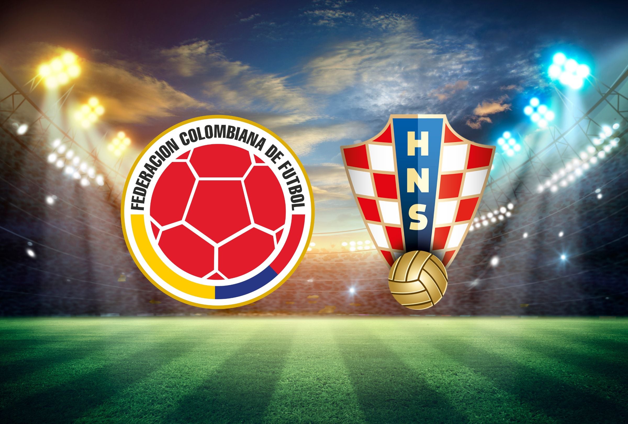Revisa esta nota para que sepas a qué hora juega y qué canal transmite el Colombia vs. Croacia por un amistoso previo a la Copa Mundial FIFA 2026. (Foto: Composición Gestión Mix)