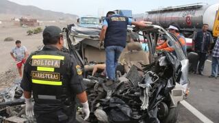 Perú registra alrededor de 3,900 fallecidos al año por accidentes de tránsito