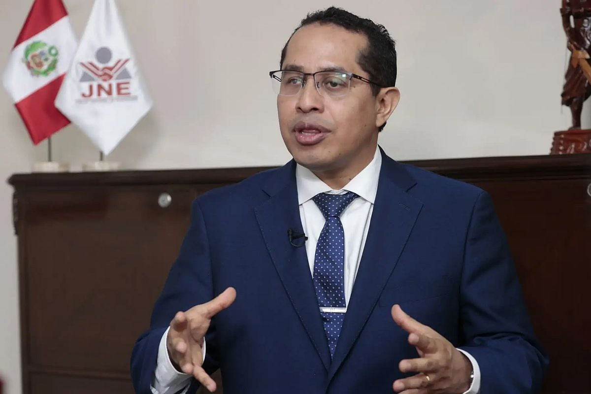 Roberto Burneo, presidente del JNE. (Foto: Andina)
