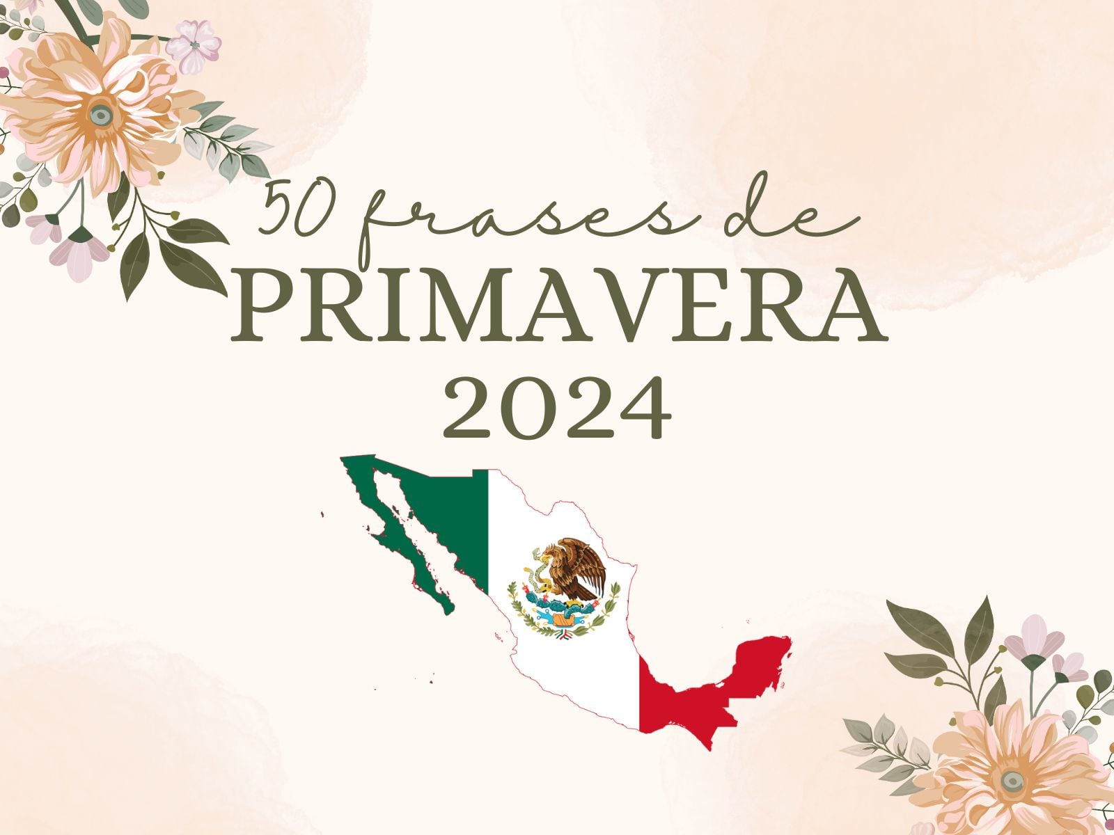 Celebra la llegada del Día de Primavera en México este 20 de marzo con estas 50 frases para alegrar a tus seres queridos. | Crédito: Canva / Composición Mix