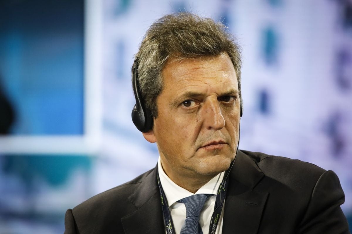 Candidato Sergio Massa. (Foto: Bloomberg)