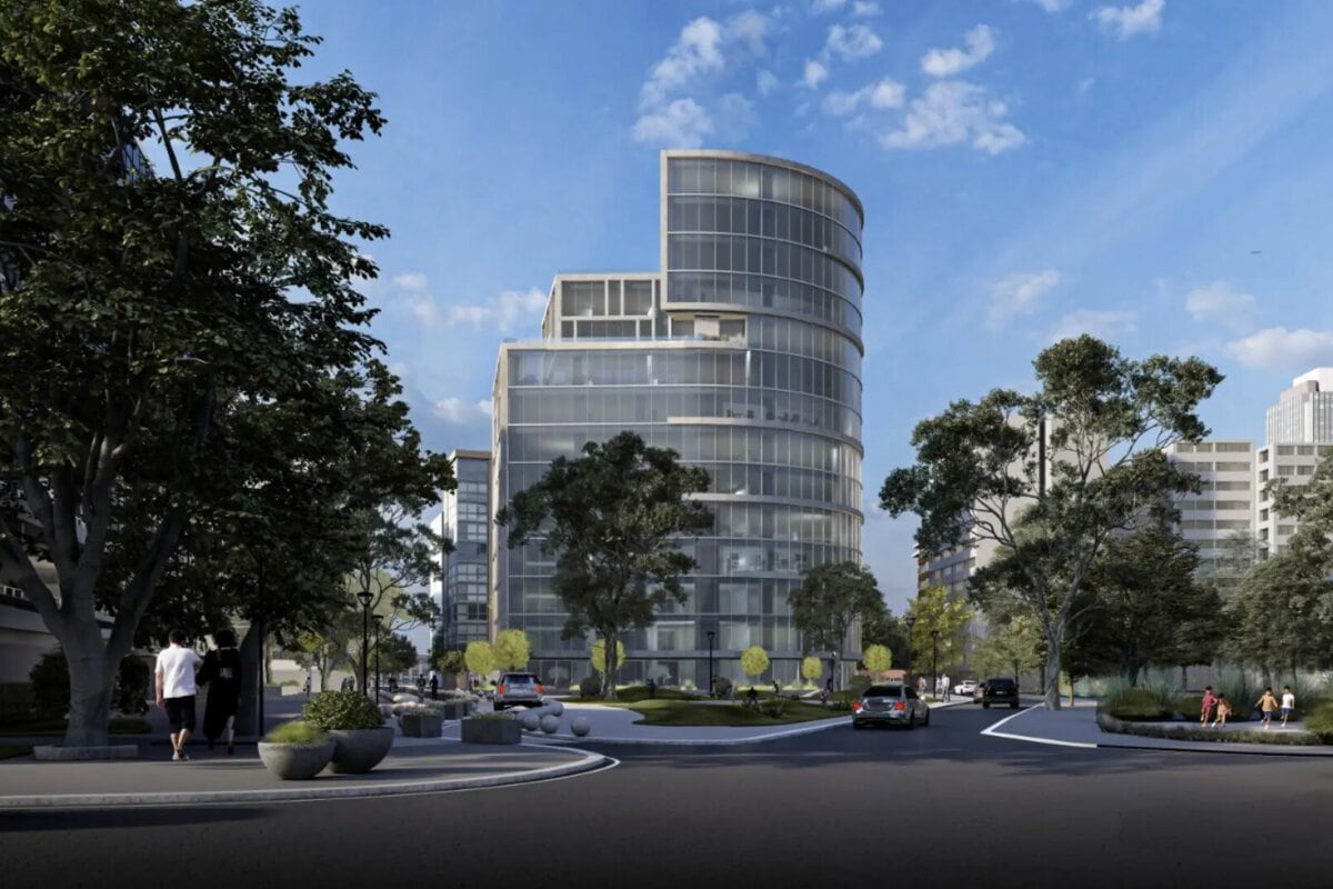 Durante este año se inició la construcción de Fibra Camino Real 535, con entrega prevista para 2027. (Foto: dlpsarquitectos)