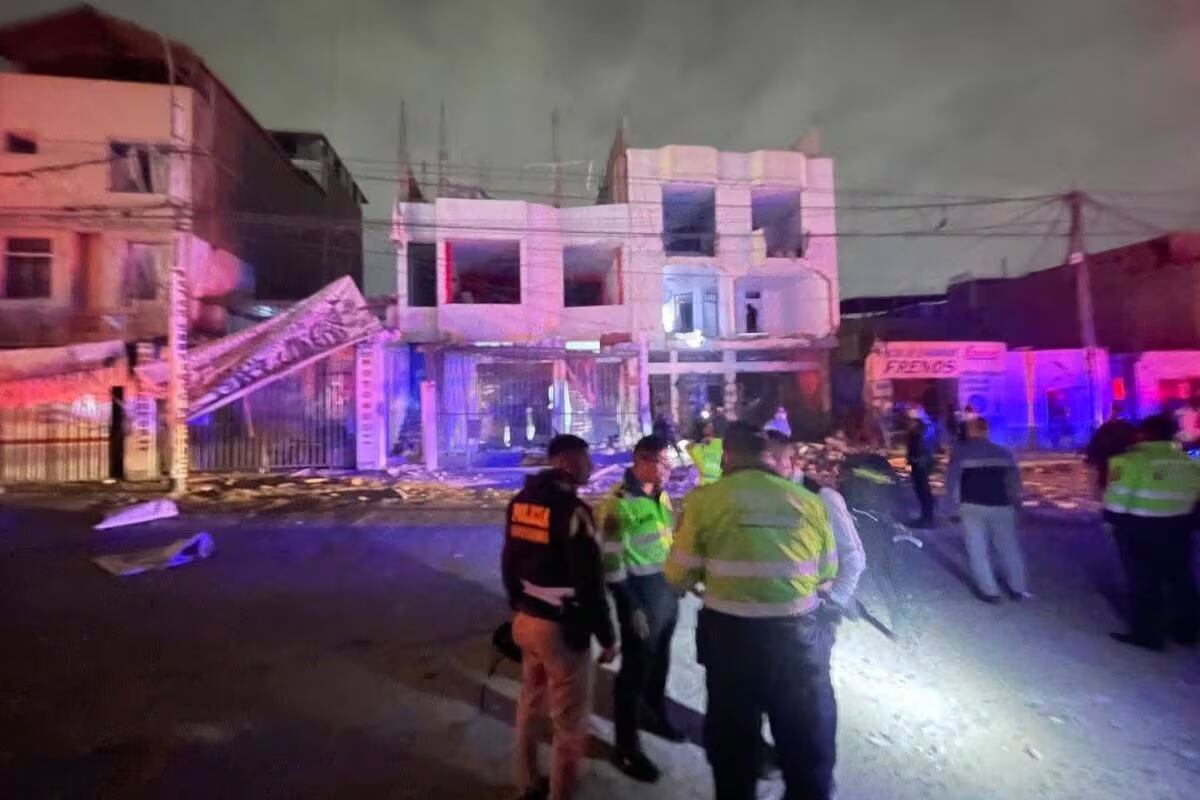 Atentado con dinamita alarmó a los vecinos de Trujillo el 14 de agosto. (Foto: @ntrujillo_pe)