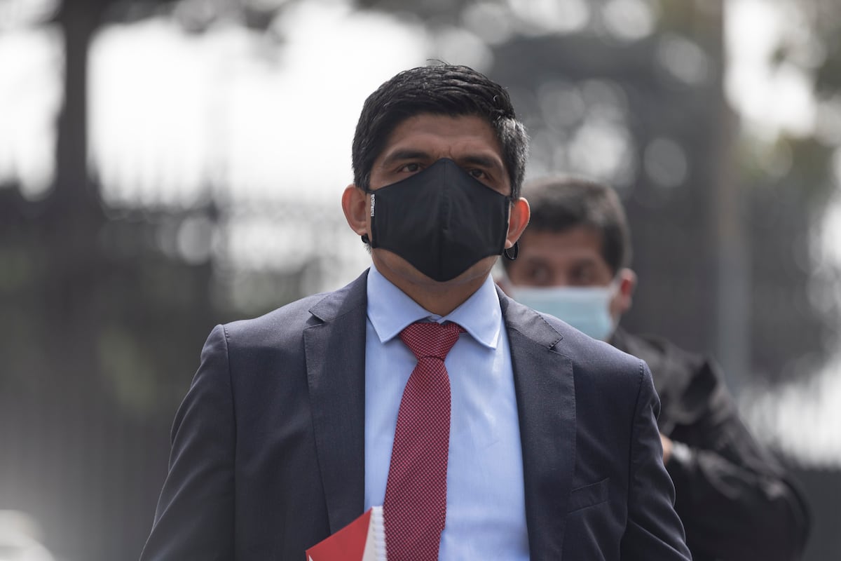 Juan Carrasco fue ministro de Defensa desde el 17 de noviembre del 2021 hasta el 1 de febrero del 2022 y ministro del Interior desde el 29 de julio hasta el 6 de octubre del 2021. (Foto: archivo GEC)