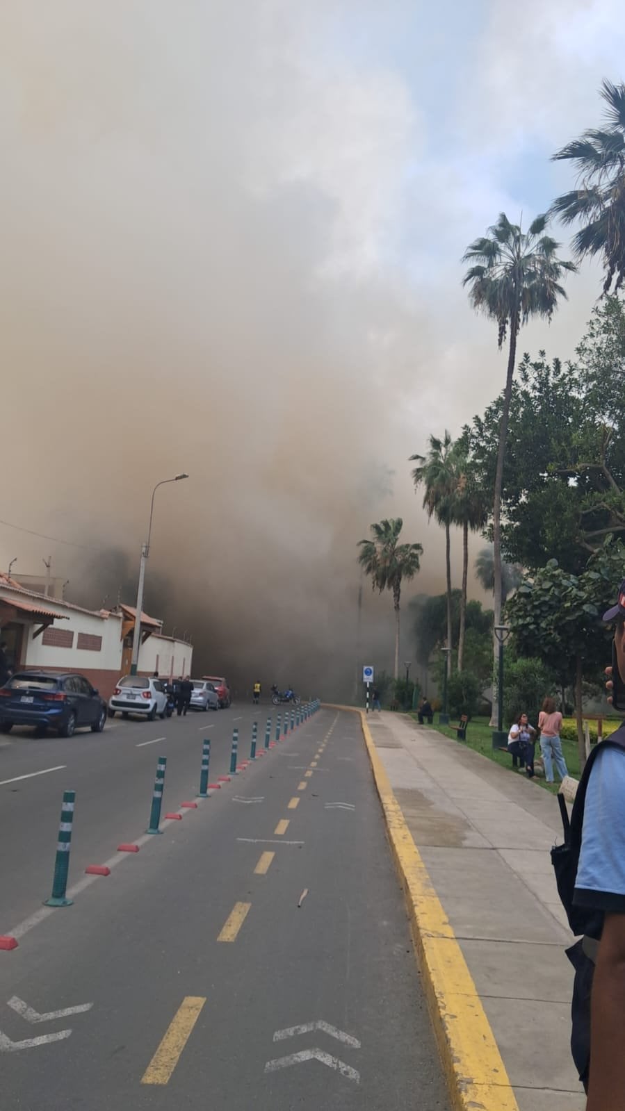 Incendio en Miraflores.