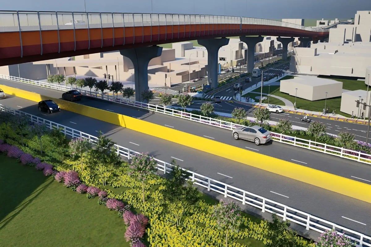 Nuevo acceso al aeropuerto Jorge Chávez avanza incompleto y sin presupuesto asegurado. (Foto: Andina)