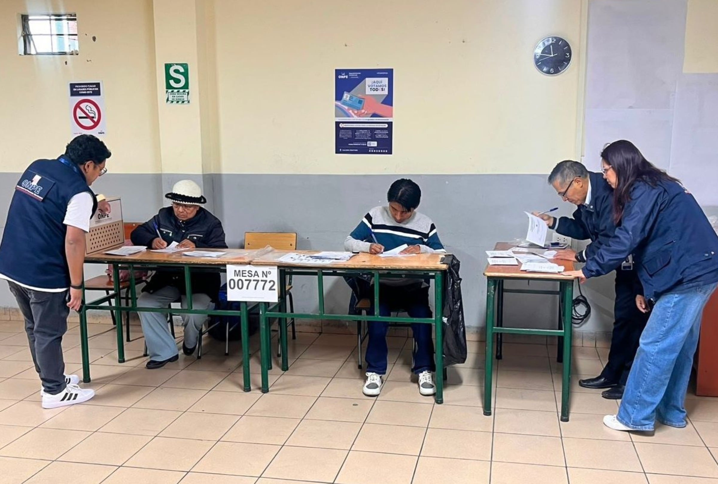 Multa para las personas que no cumplan su rol de miembro de mesa en las Elecciones Municipales y Regionales 2026 que se realizarán el domingo 4 de octubre. FOTO: ONPE.