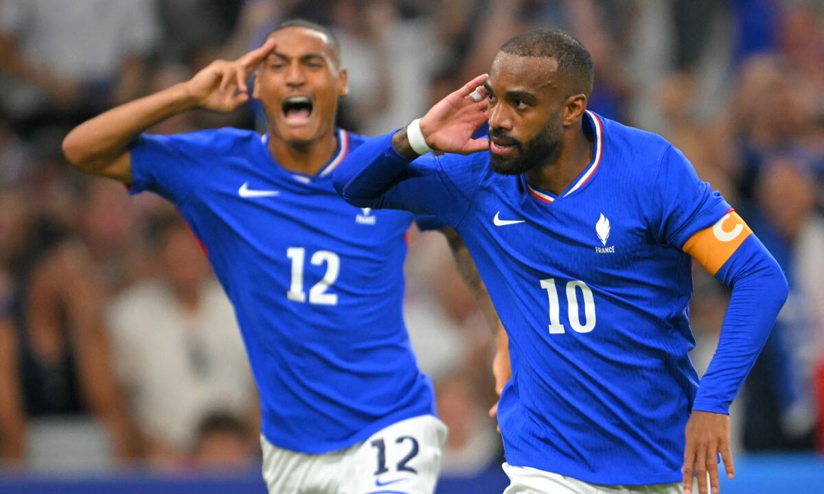 La selección de Francia se enfrentará a Argentina en los cuartos de final (Foto: AFP)