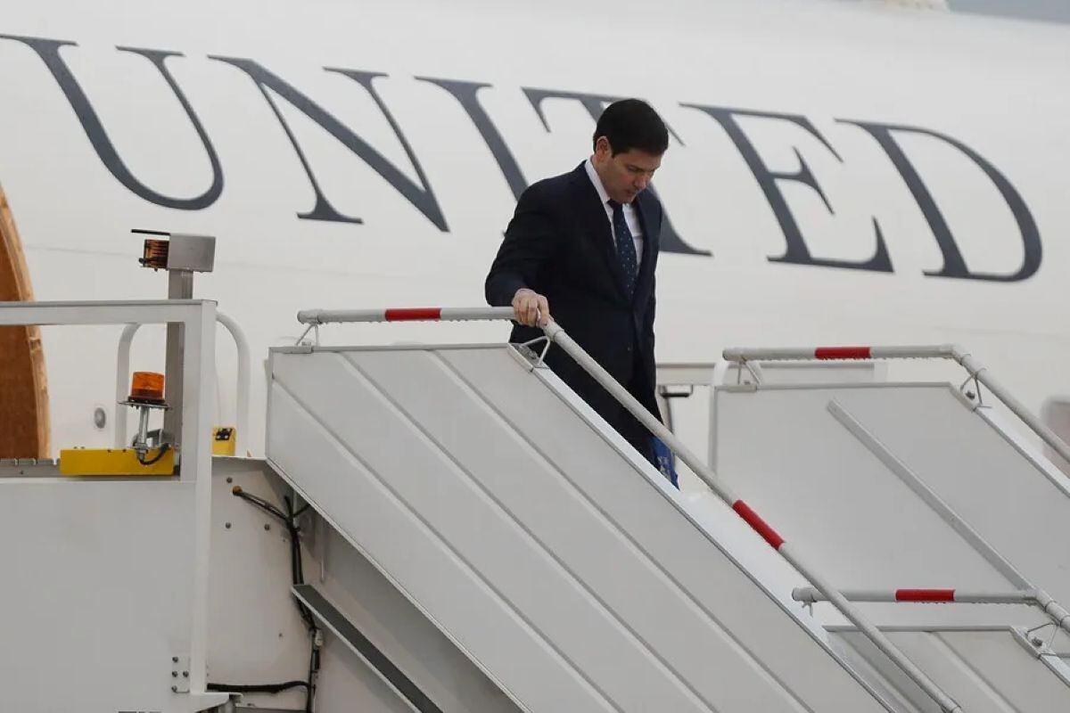 Marco Rubio, secretario de Estado de EE. UU., visitará Perú del 8 al 10 de setiembre como parte de una gira por Sudamérica. Foto: EFE.