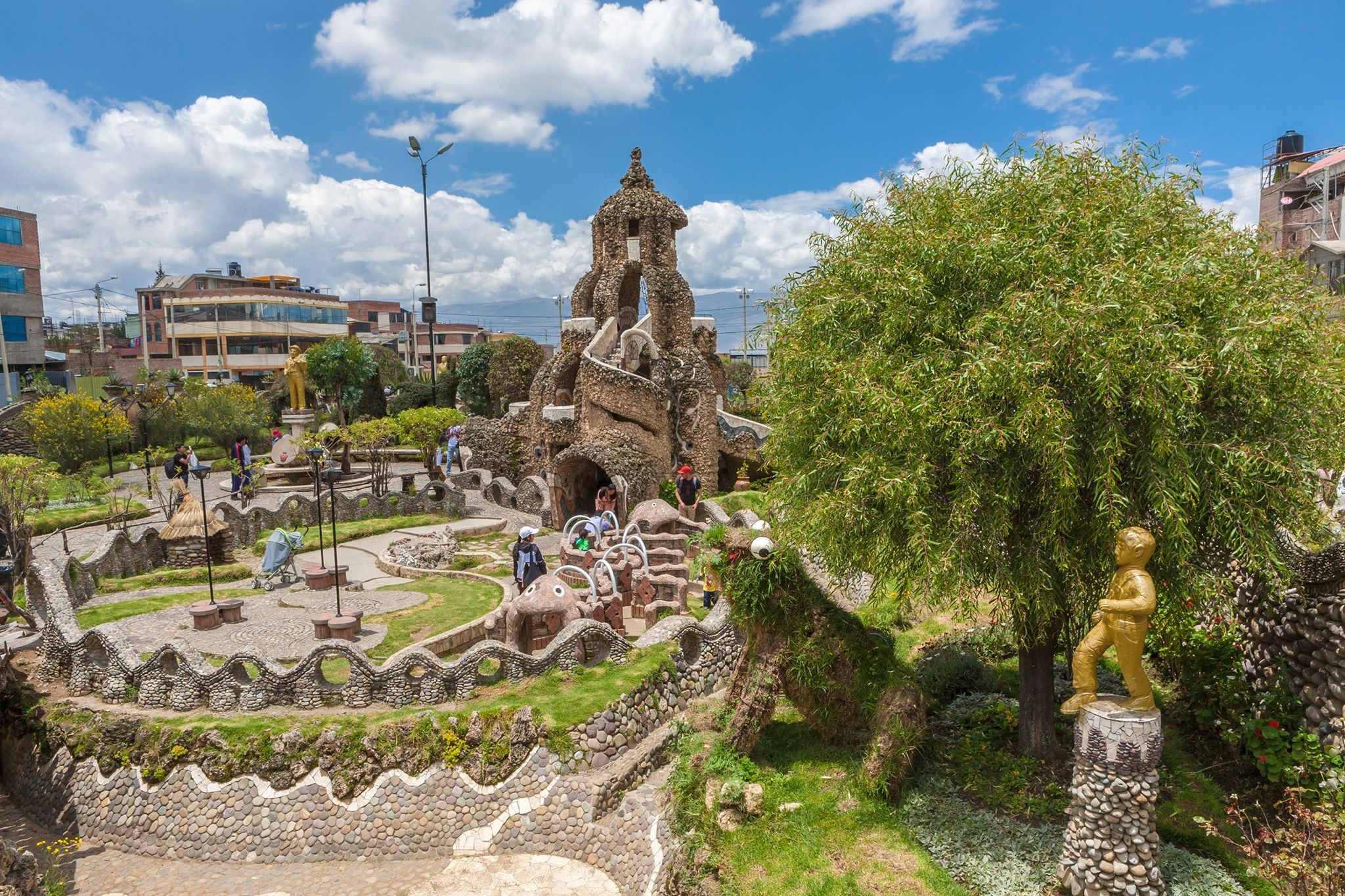 Parque de la Identidad Wanka, ubicado en la ciudad de Huancayo, Junín. Foto: Shutterstock.