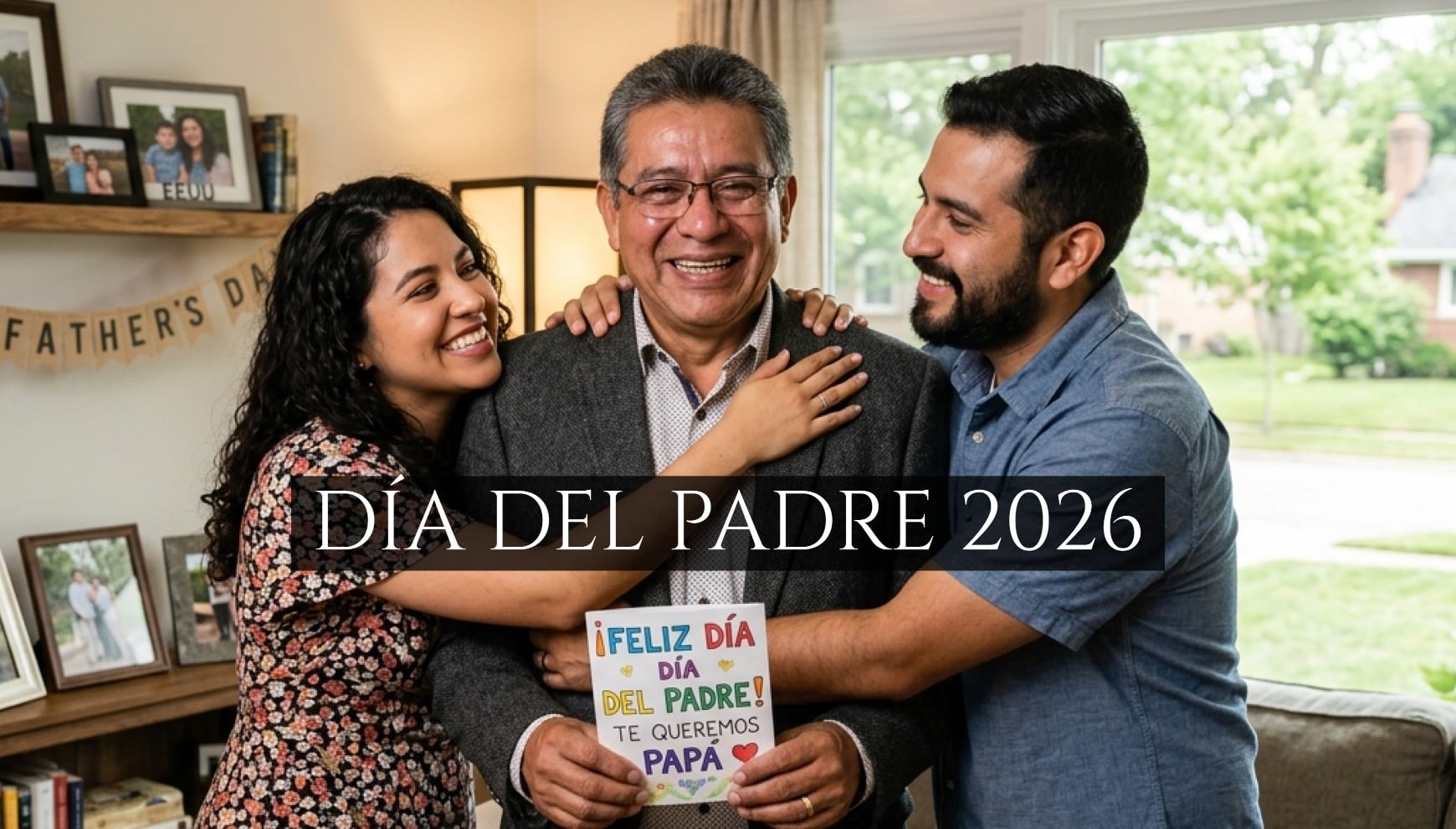 Estas frases para el Día del Padre 2026 son ideales para expresar amor y gratitud a papá. | Crédito: Imagen creada por Gestión MIX usando Gemini