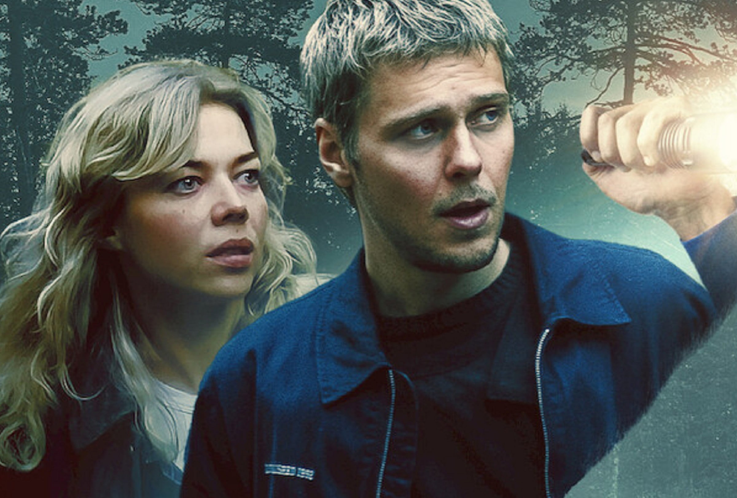 Jakub Gierszał interpreta a Leopold Bilski y Marianna Zydek interpreta a Julia Sarman en el thiller policíaco polaco "Los colores del mal: negro" (Foto: Netflix)