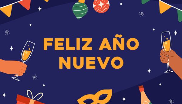 Comparte estos mensajes para desear un feliz Fin de Año 2024 y un próspero Año Nuevo 2025 en redes como TikTok, Instagram, Facebook o WhatsApp. (Foto: Glowmess.com)