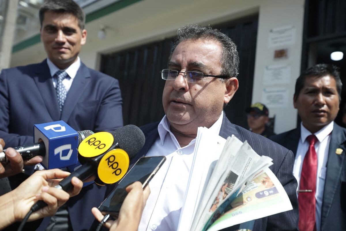 La Fiscalía acusa al parlamentario de Podemos Perú de favorecer de manera indebida, cuando fue gobernador regional de Huánuco (2011-2014), a un consorcio.(Foto: GEC)