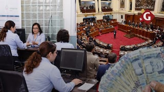 Trabajadores CAS: Congreso firmó autógrafa que otorga gratificaciones y CTS