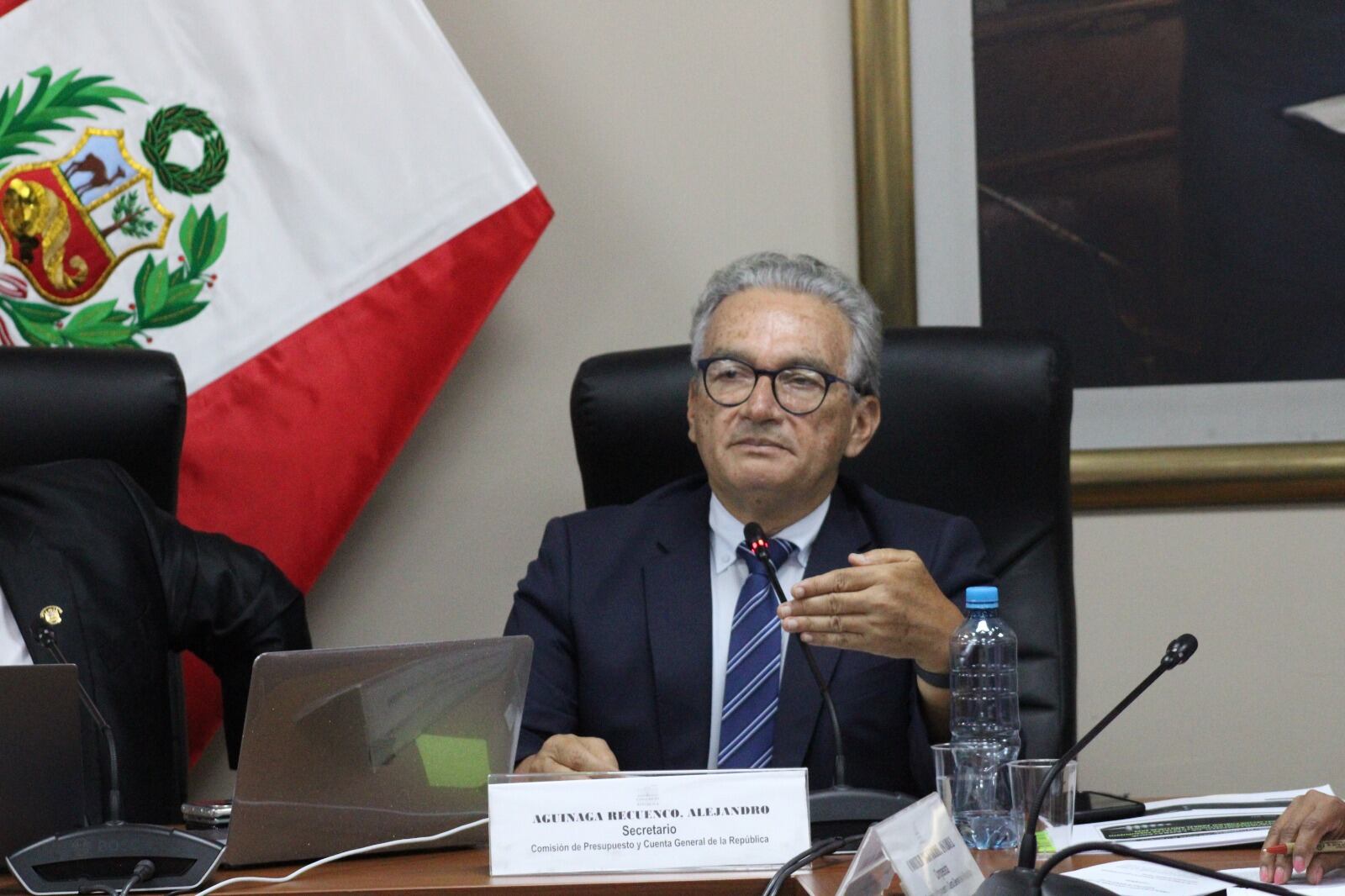 Alejandro Aguinaga manifestó que el cáncer es la principal causa de muerte en el Perú, tanto en varones, mujeres y niños, Foto: Congreso.