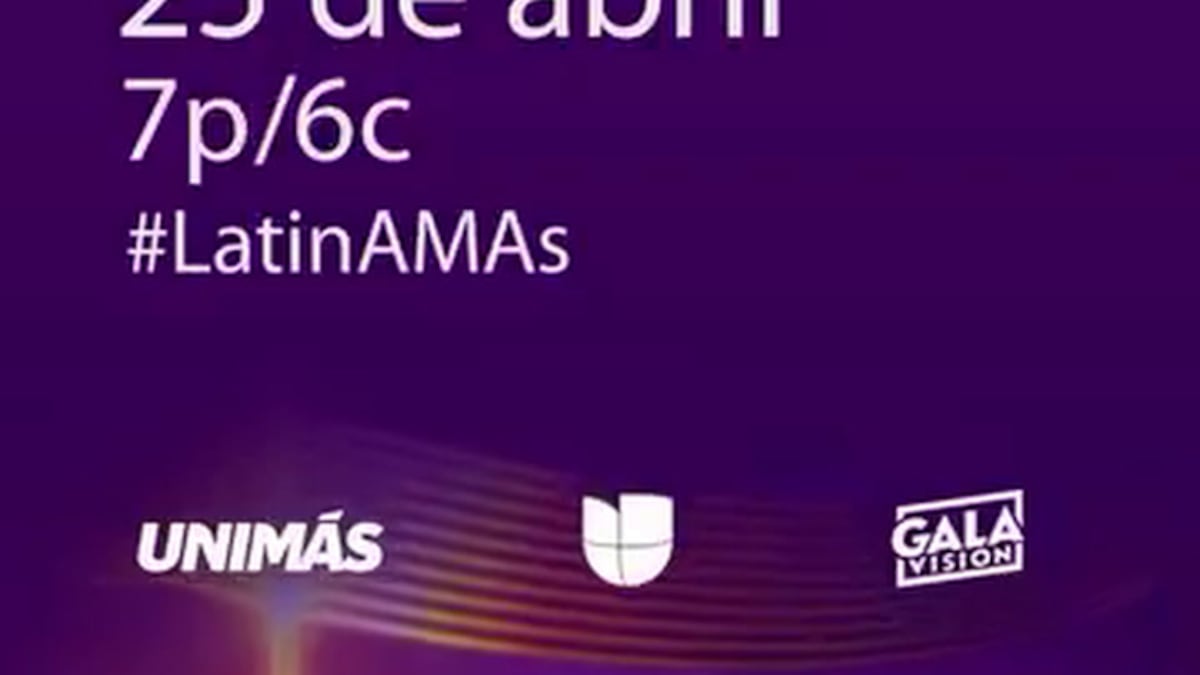 Univision transmitió los Latin American Music Awards (25/04/2024