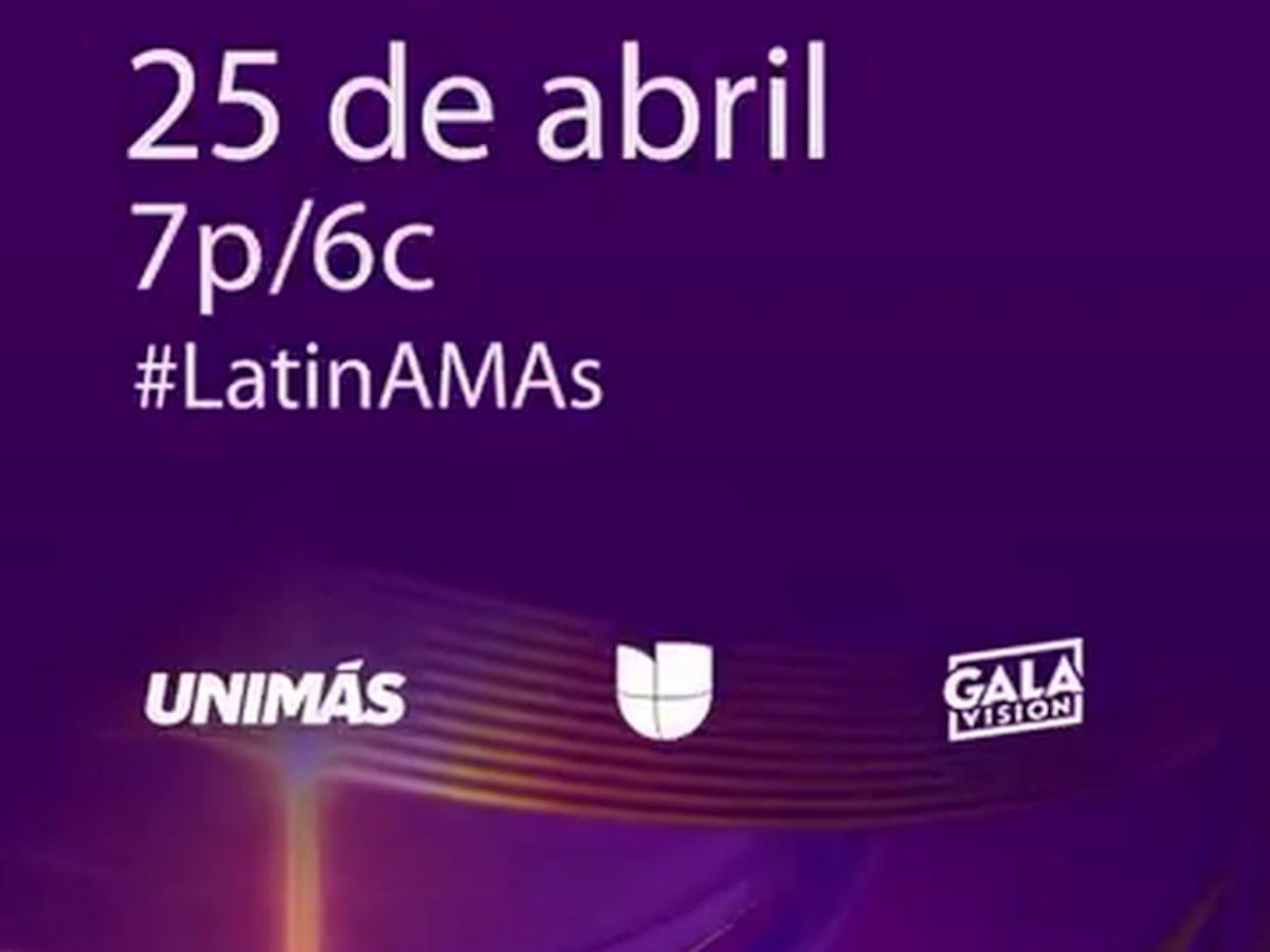 Univision transmitió los Latin American Music Awards (25/04/2024
