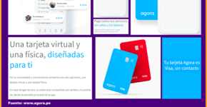 En tiempos de cuarentena: Tarjeta pre-pago Agora de Intercorp
