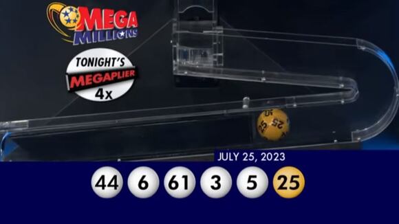 Resultados del Mega Millions del 25 de julio (Video: @News19WLTX).