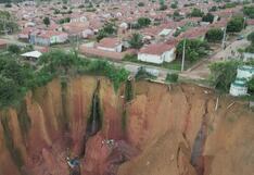 Brasil: Enormes agujeros ‘devoran’ calles y casas de ciudad amazónica
