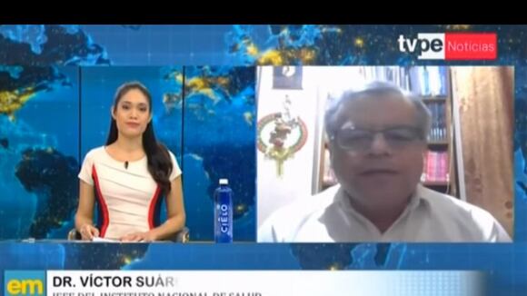 Dr. Víctor Suárez, jefe del INS