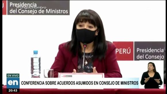 Mirtha Vásquez sobre voto de confianza