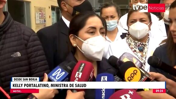 Kelly Portalatino en San Borja