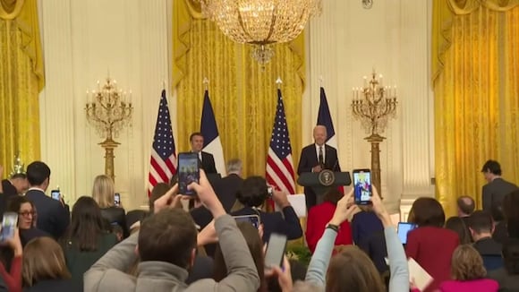 Biden y Macron cierran filas para buscar una salida a la guerra en Ucrania