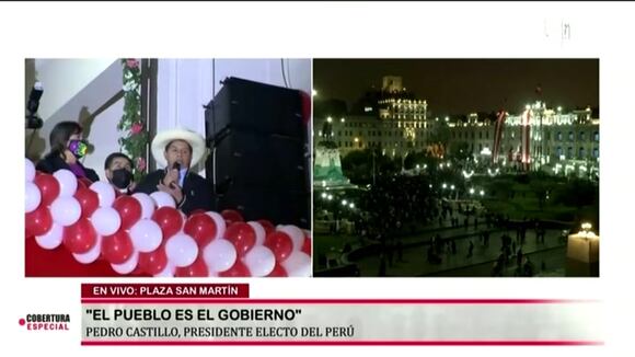 Pedro Castillo dice que no cerrará las puertas a nadie