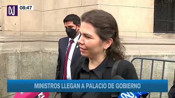 Declaraciones de la ministra de la Mujer, Claudia Dávila