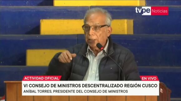 Aníbal Torres sobre el cierre del Congreso