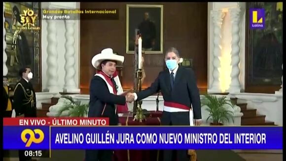 Juramento de Avelino Guillén