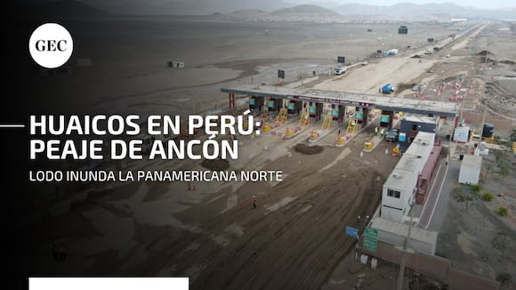 Huaico en la Panamericana Norte: así quedaron las casetas del peaje de Ancón