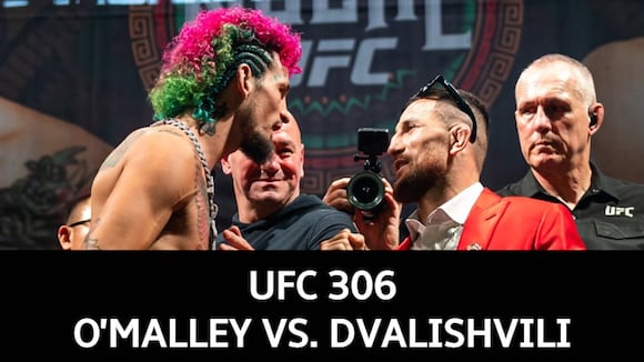 UFC 306: O'Malley vs. Dvalishvili - Transmisión del evento desde The Sphere. (Video: UFC)