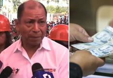 Ministro de Trabajo considera posible aumento del sueldo mínimo para segunda mitad de 2024