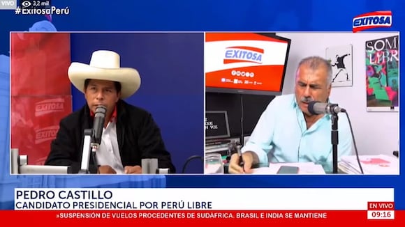 Pedro Castillo adelantó algunos nombrse de su equipo de trabajo. (Exitosa)