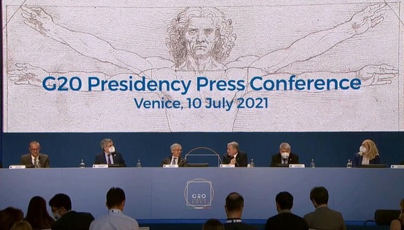 El G20 aprueba “histórico” impuesto global a las multinacionales