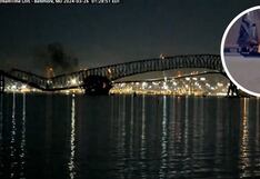 Así está el puente de Baltimore después de que autoridades suspendieran labores de rescate